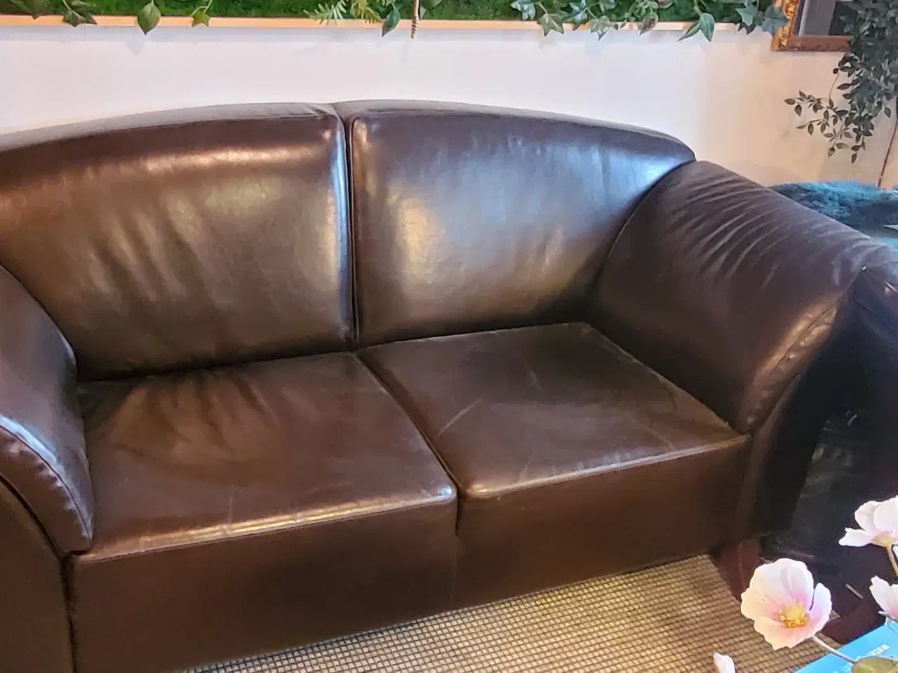 Billede 3 - 2+3 personers lædersofaer