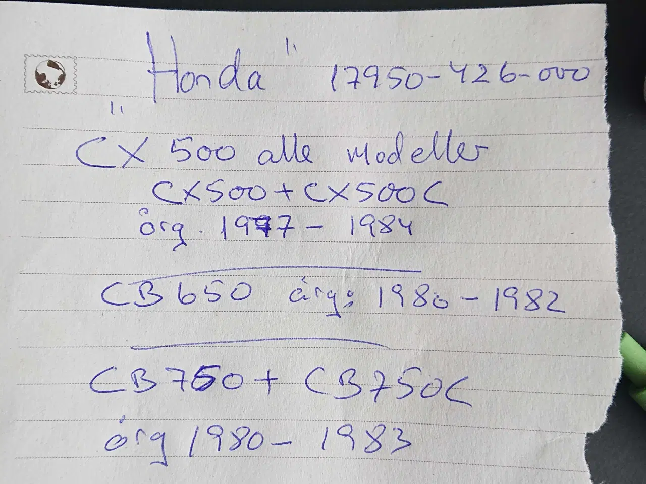Billede 2 - Ny Honda choker kabel