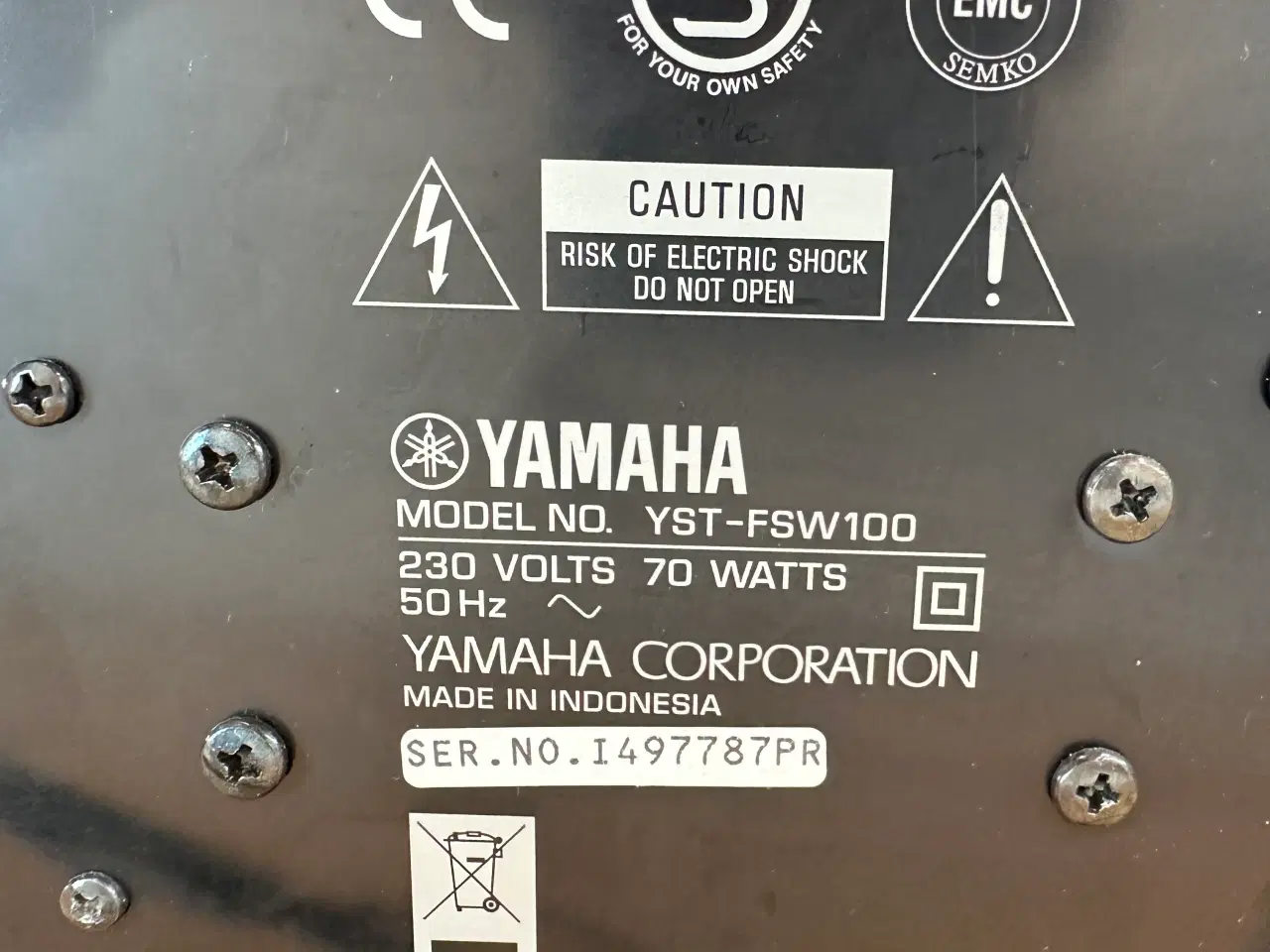 Billede 4 - Yamaha anlæg