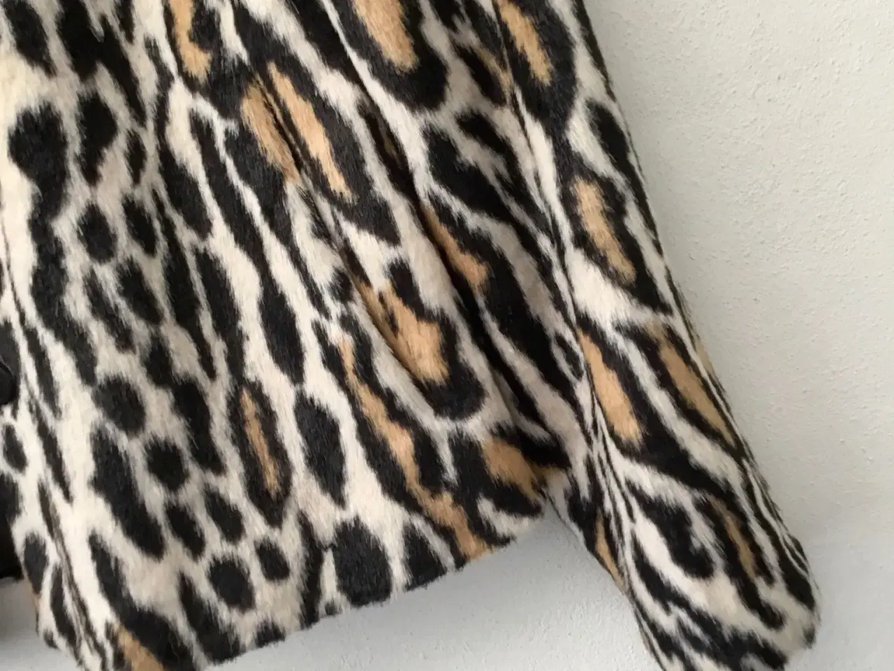 Billede 3 - Neo Noir leopard jakke str. M Faux Fur pelsjakke 