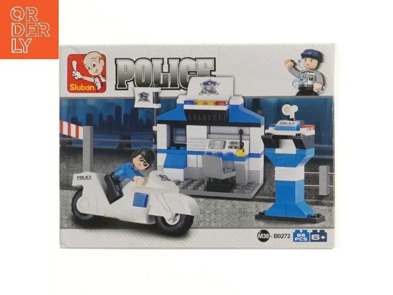 Billede 1 - Politi byggesæt fra Sluban fra Sluban
