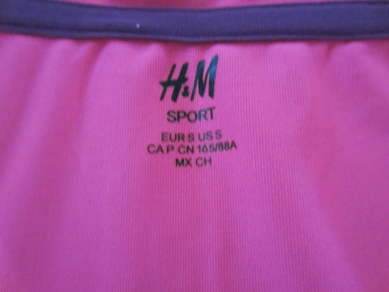 Billede 3 - Pink Fitnesstrøje - Sportstrøje i str. S fra H&M