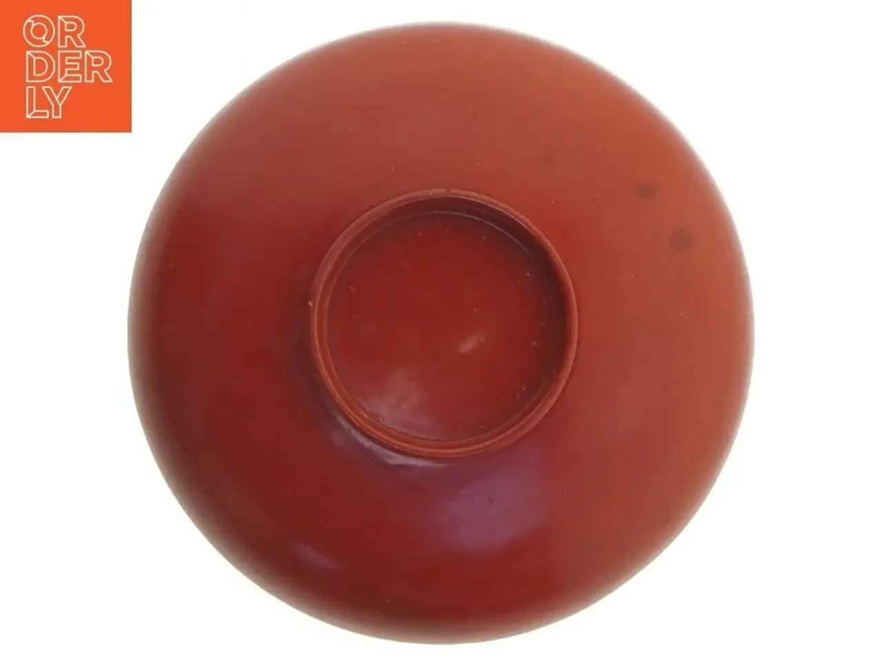 Billede 4 - Rød dekorativ skål kinesisk (str. Ø 12,5 cm)