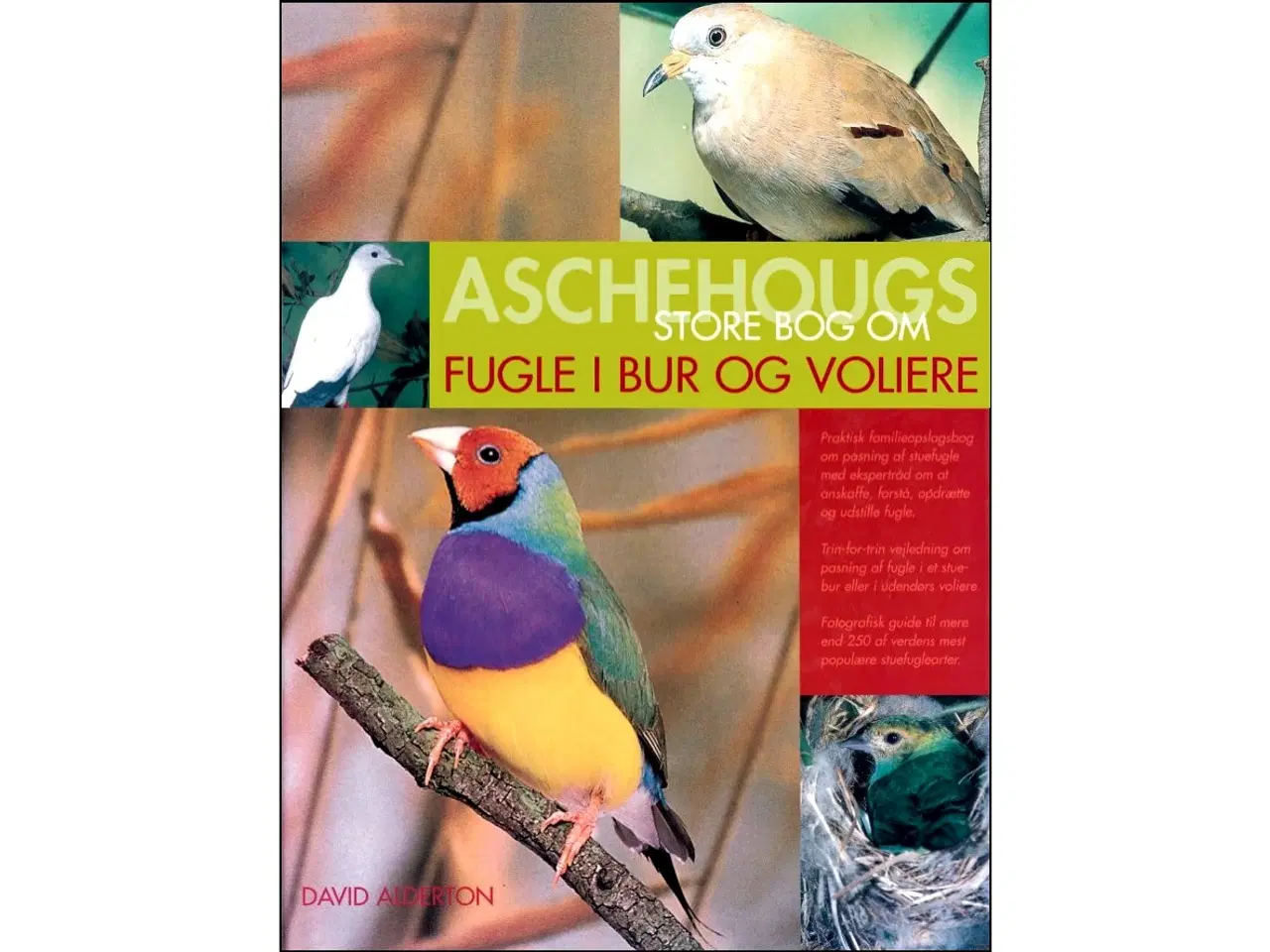 Billede 1 - Aschehougs store bog om fugle i bur og voliere