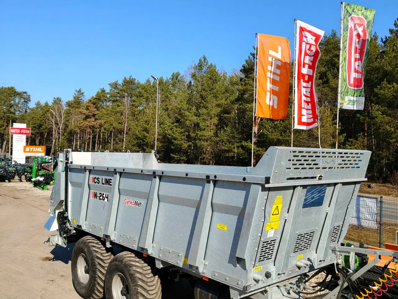 Billede 7 - N-114 ZEUS GØDNINGSSPREDER HELT NY!!