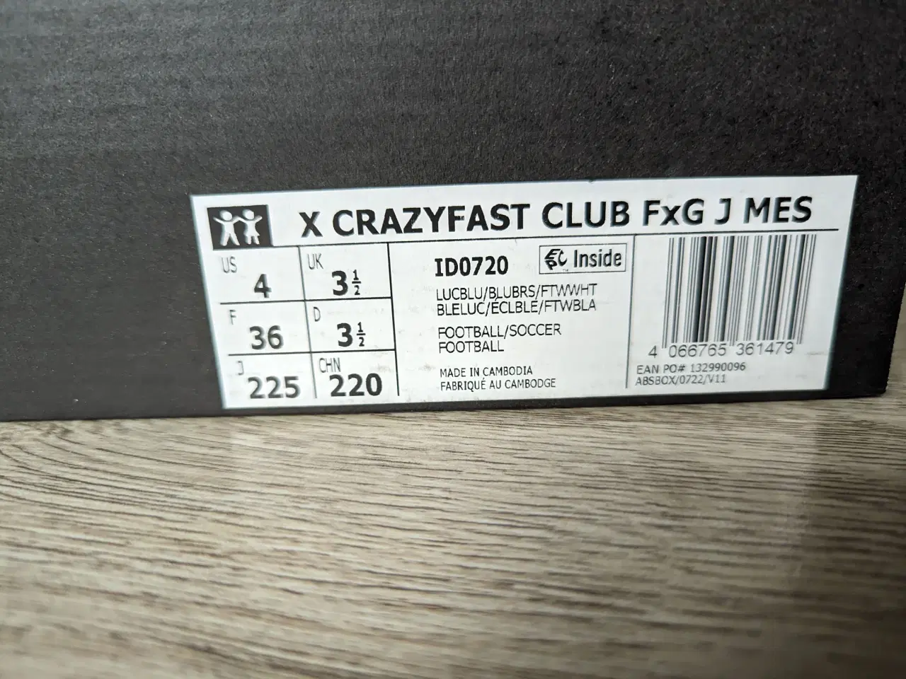 Billede 2 - Adidas X Crazyfast Club FxG J Messi fodboldstøvler