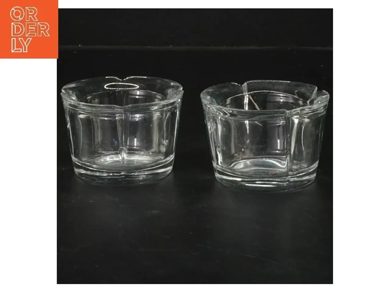 Billede 1 - Glas lysestager fra Rosendahl (str. 8x5 cm)