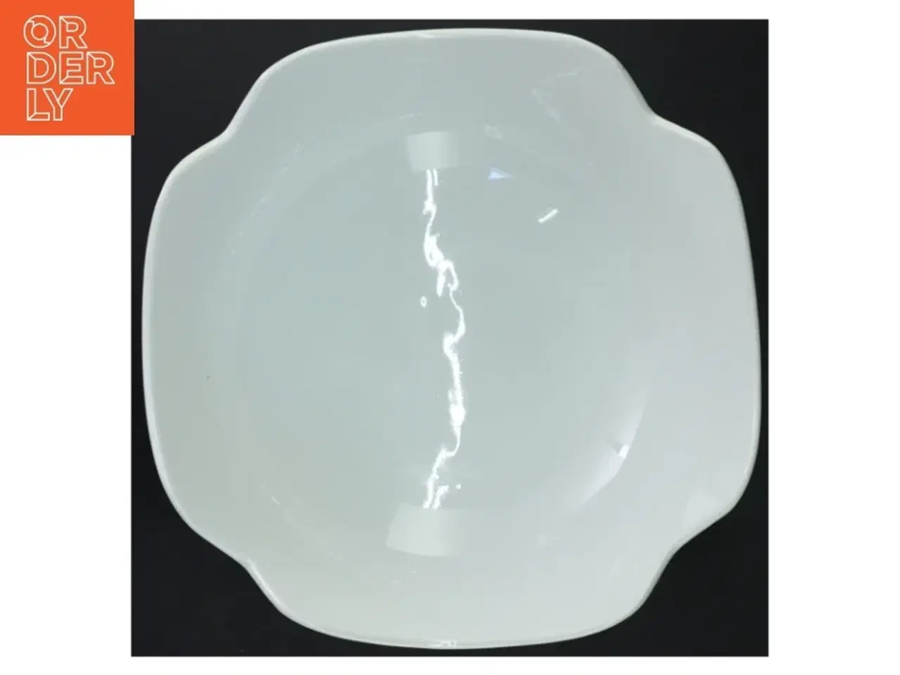 Billede 3 - Hvid porcelænsskål (str. Ø 26x11 cm)