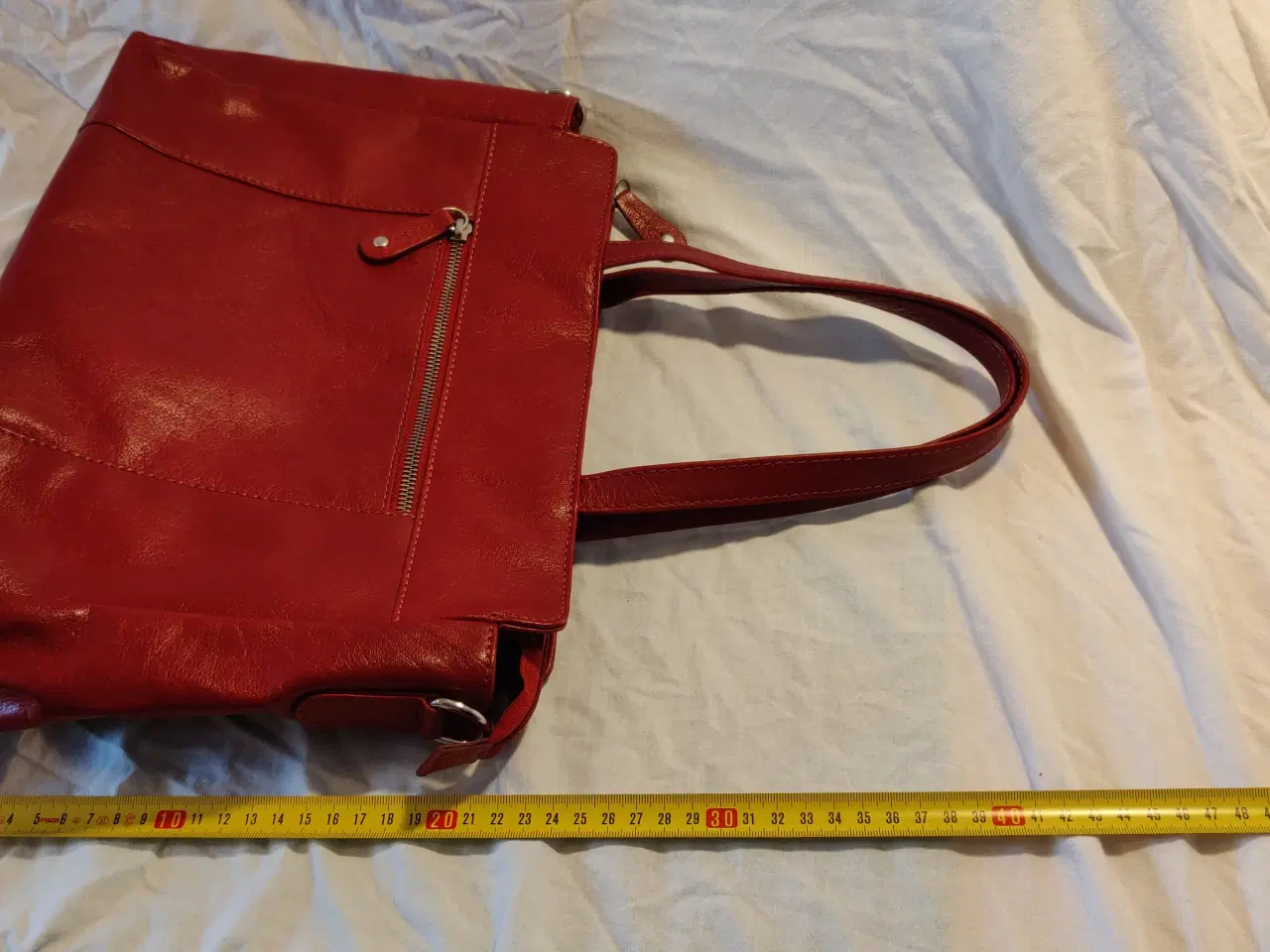 Billede 2 - Rød shopper taske