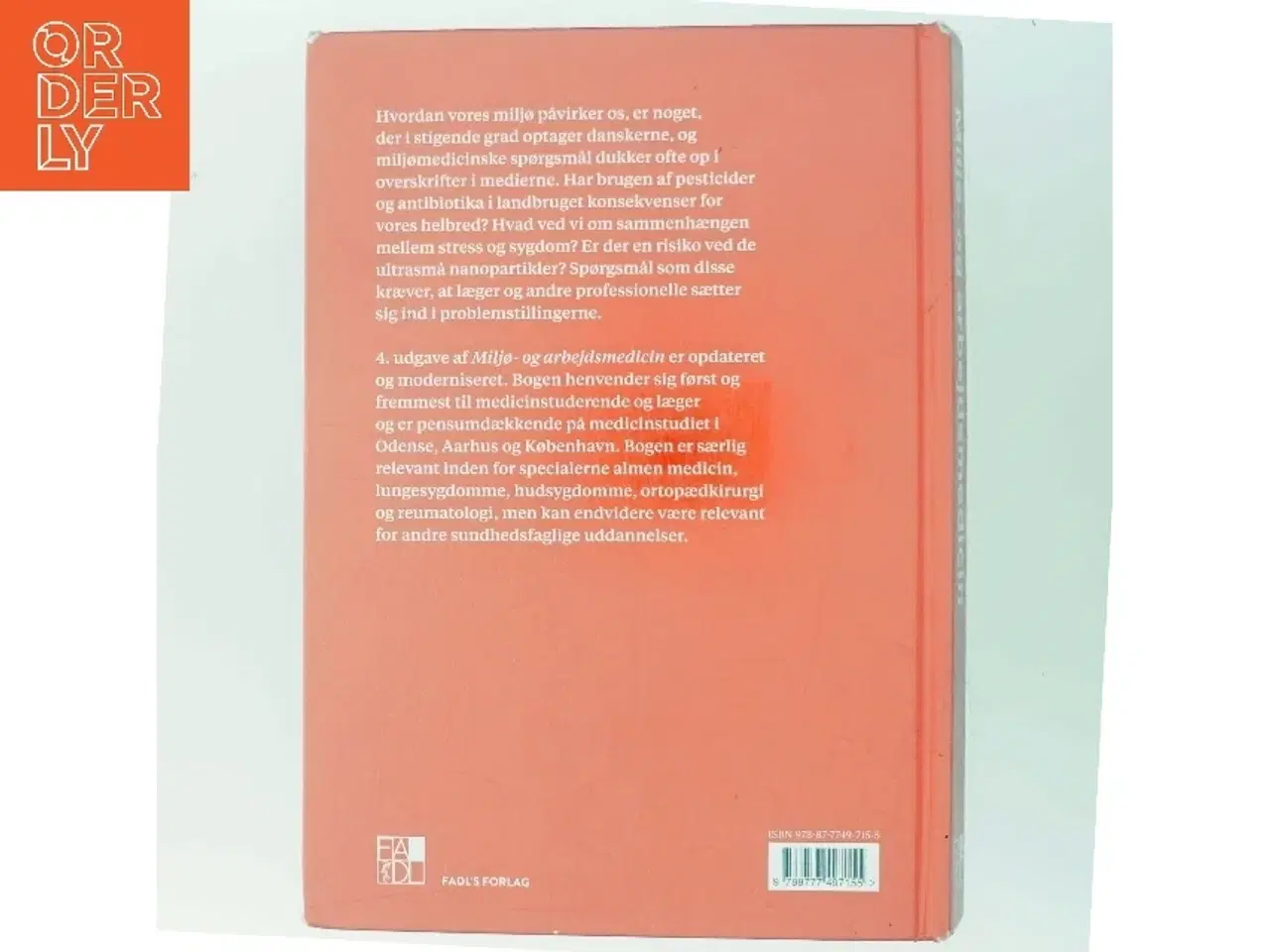 Billede 3 - Miljø- og arbejdsmedicin (Bog)