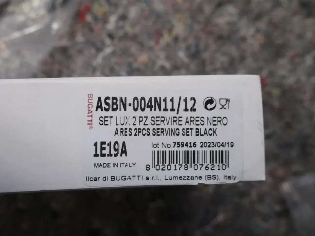 Billede 4 - 17 stk. bestik BUGATTI ARES NERO BLACK