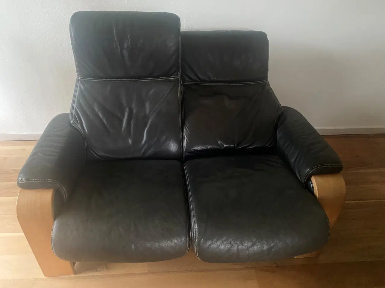 Billede 2 - Lædersofa gruppe