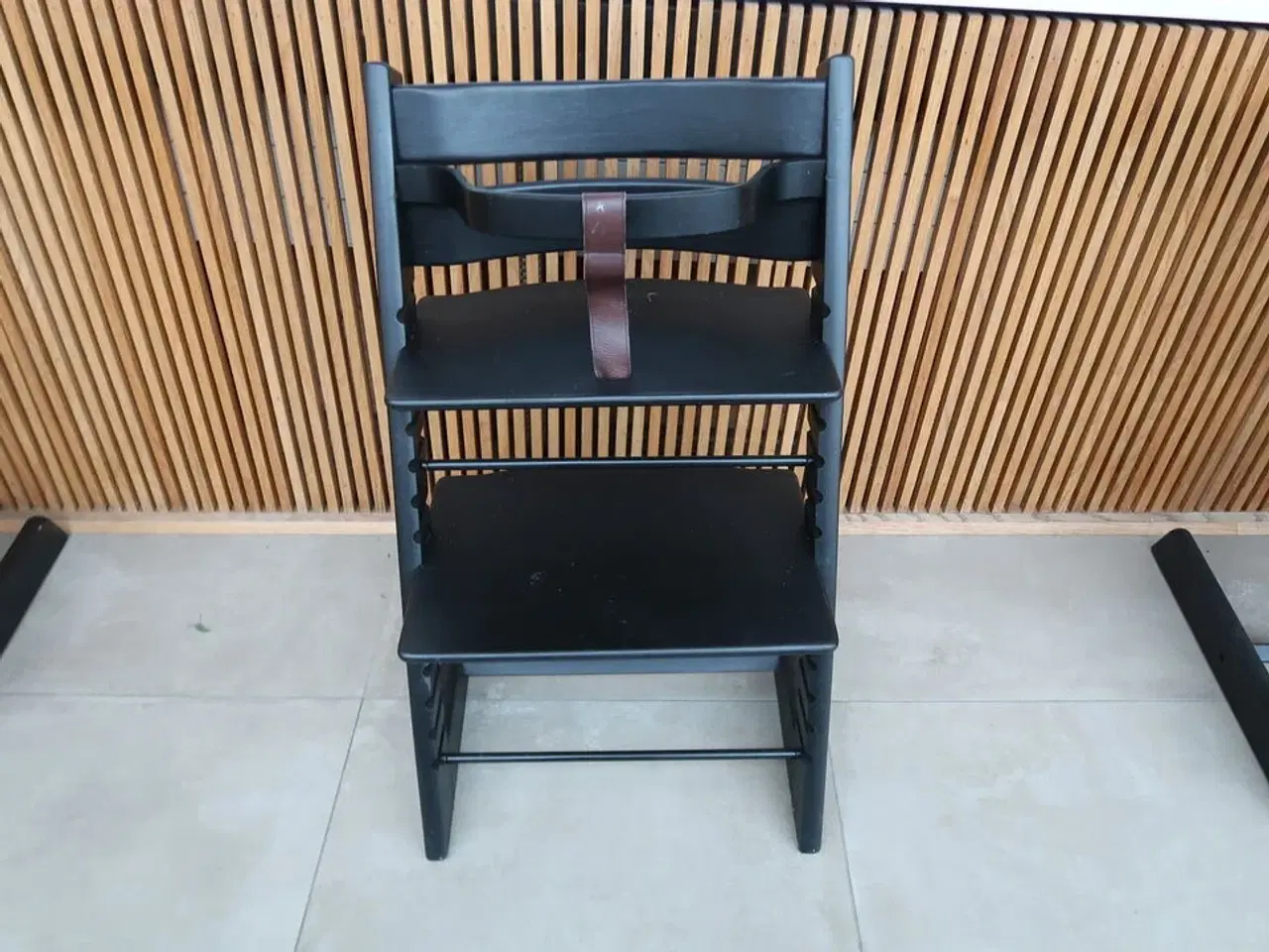 Billede 1 - Tripp Trapp stol bøg/sort