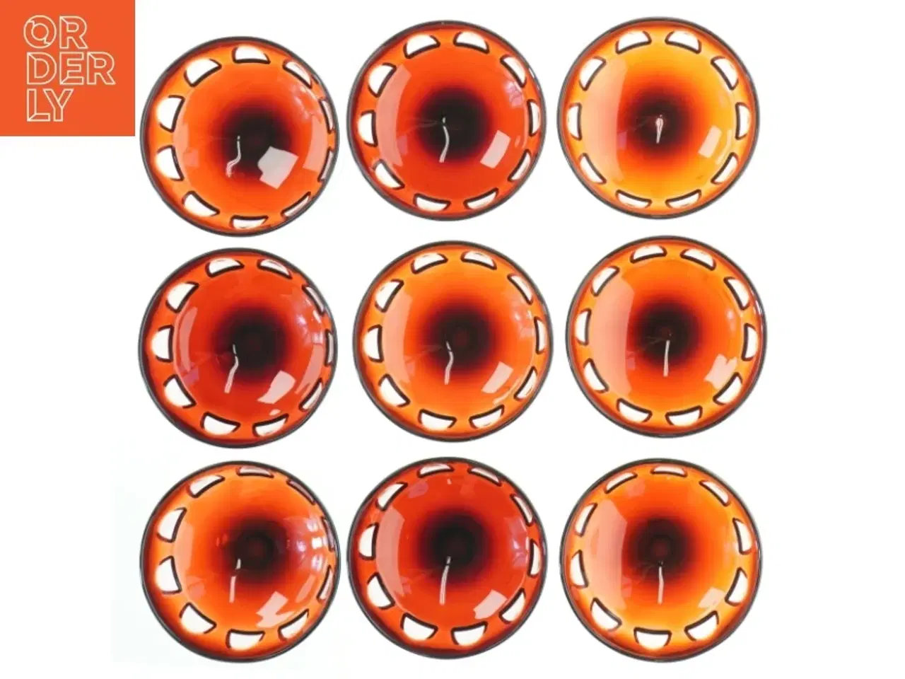 Billede 4 - Glas glas på fod (str. H 11 cm ø. 9 cm)