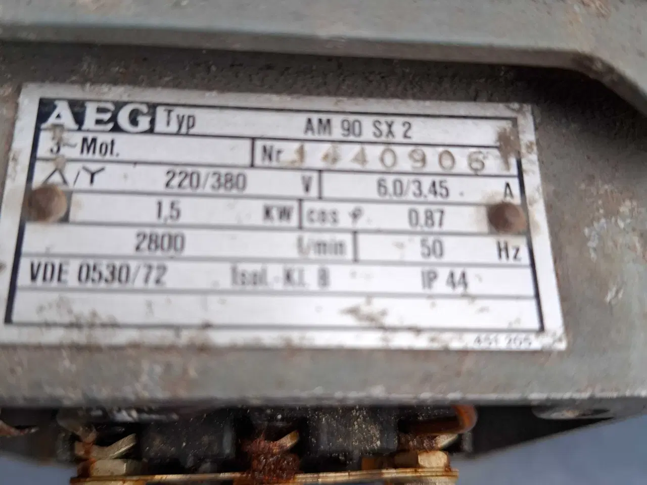 Billede 5 - Elmotor købes .