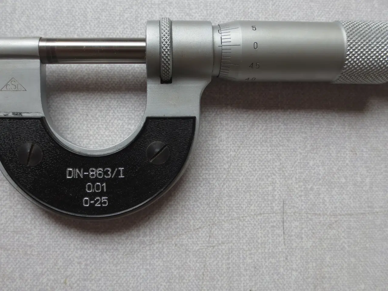 Billede 2 - Micrometer skrue 0-25mm. DIN-863/I