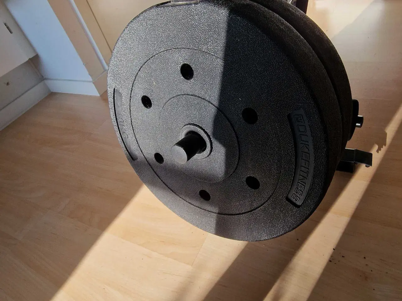 Billede 5 - Træningsbænk + 50 kg vægte sælges.