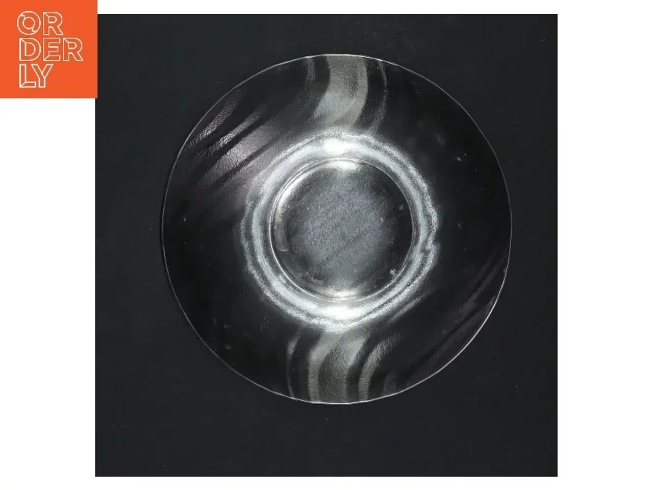 Billede 2 - Glas lysestage fra holmegaard (str. Ø 14 cm)