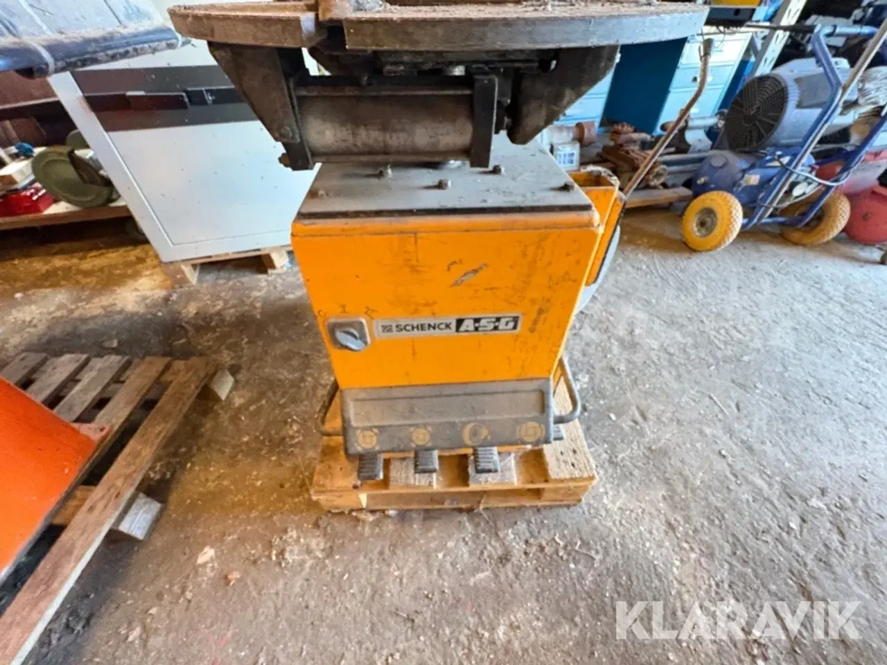 Billede 8 - Dækapparat og afbalancering apparat Schenck / Hpa Asg/ 5500