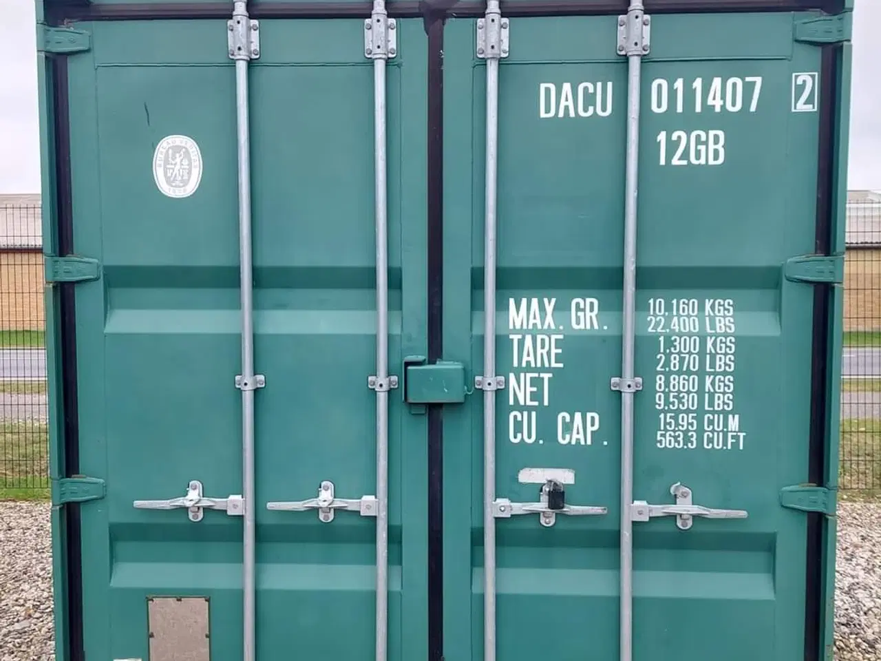 Billede 1 - Isoleret 10 fods container 