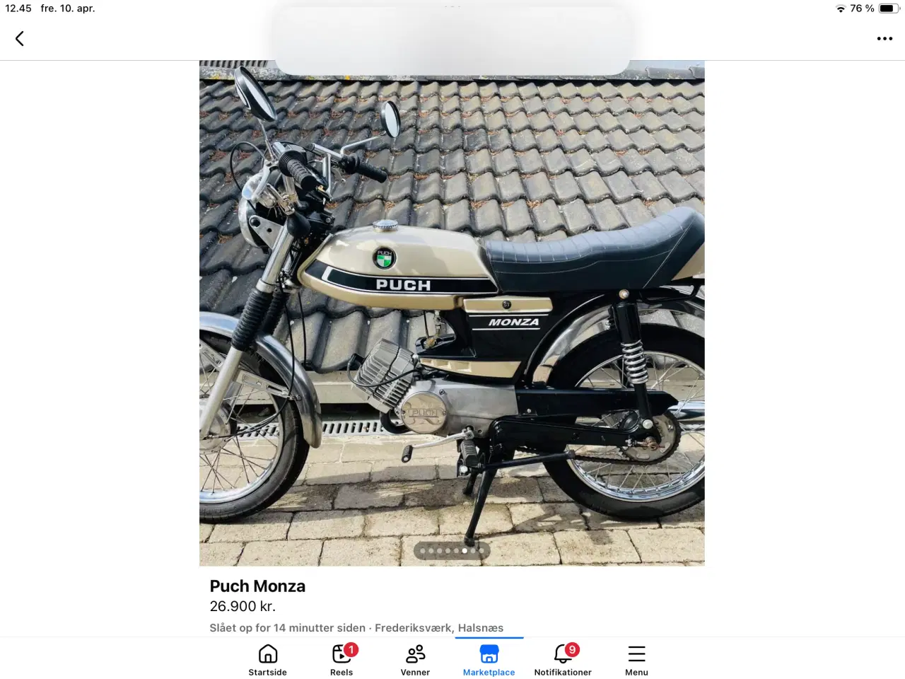 Billede 1 - Puch Monza RESERVERET