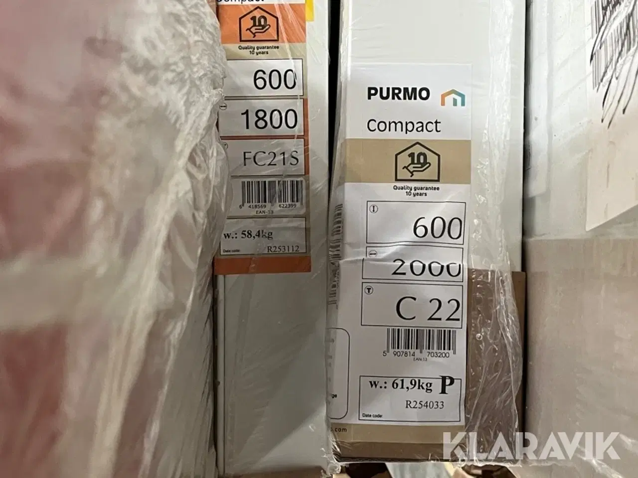 Billede 7 - Lot - radiatorer, plader og gevindstænger