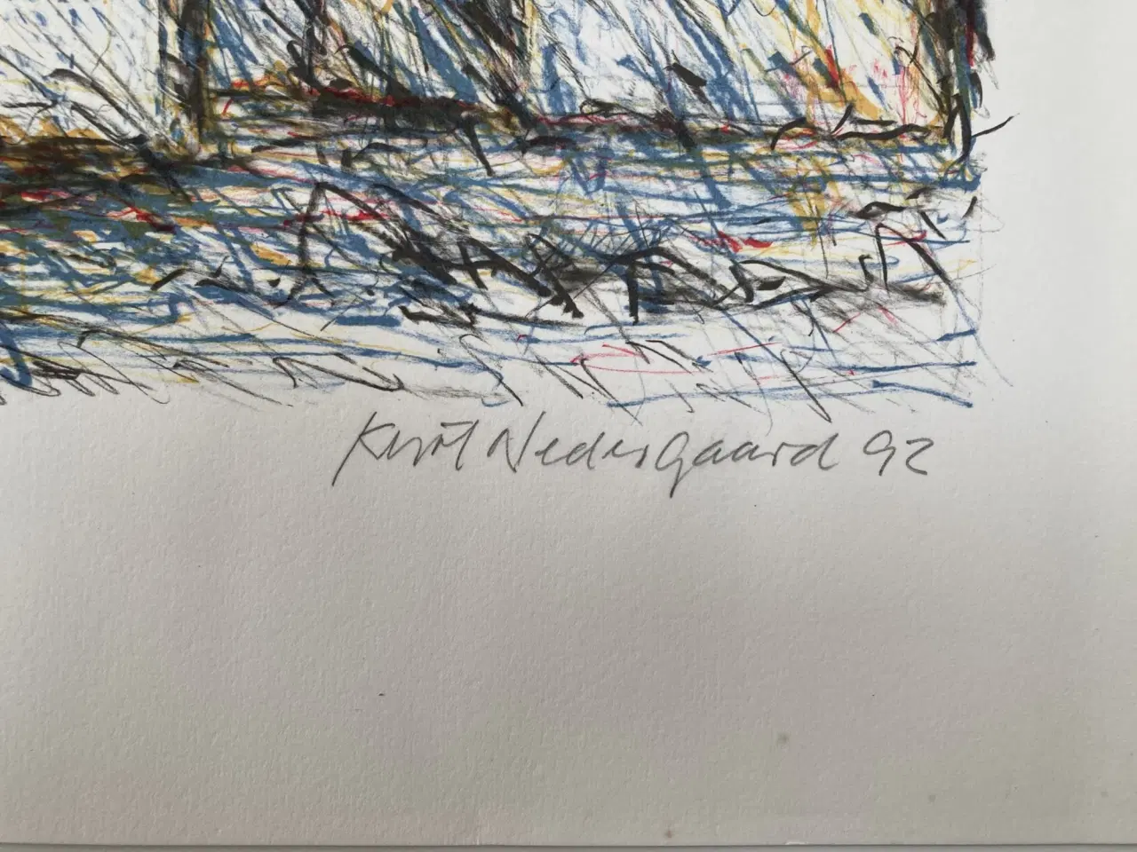 Billede 2 - Kurt Nedergaard Litografi 