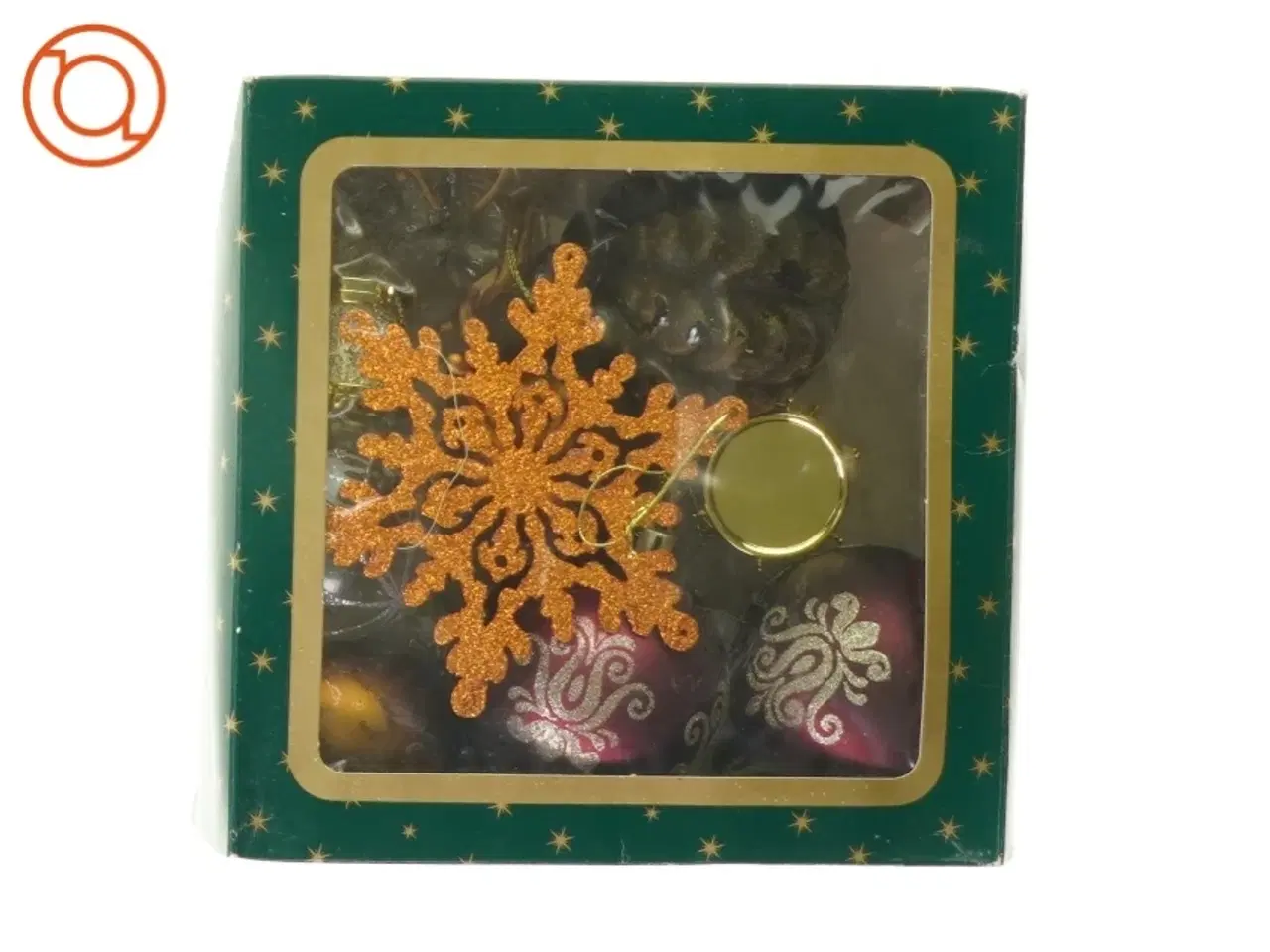 Billede 1 - Julepynt, julekugler (str. 20 x 6 cm)