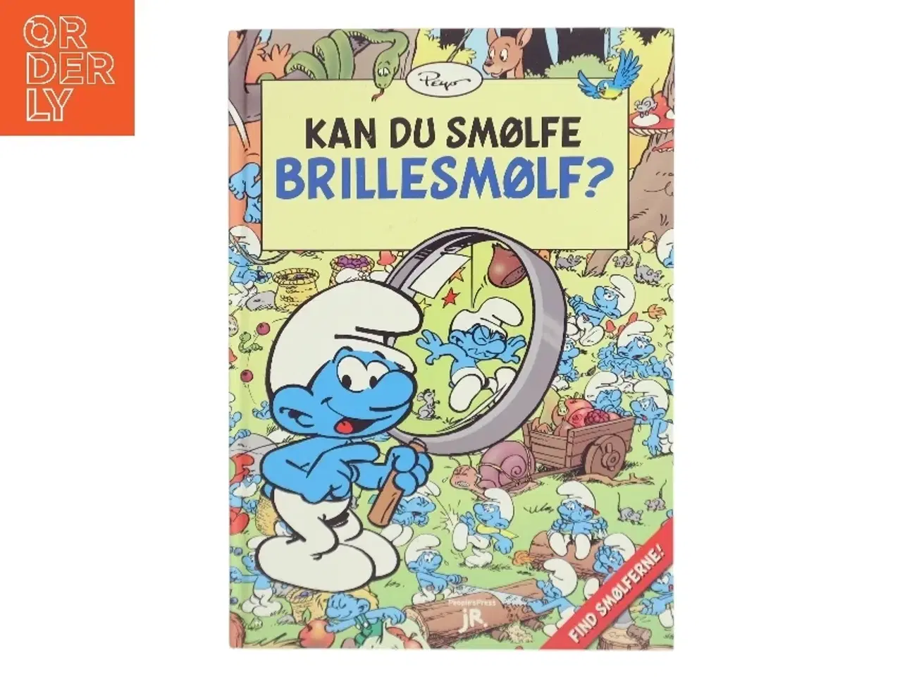 Billede 1 - Kan du smølfe Brillesmølf? af I.M.P.S. (Bog)