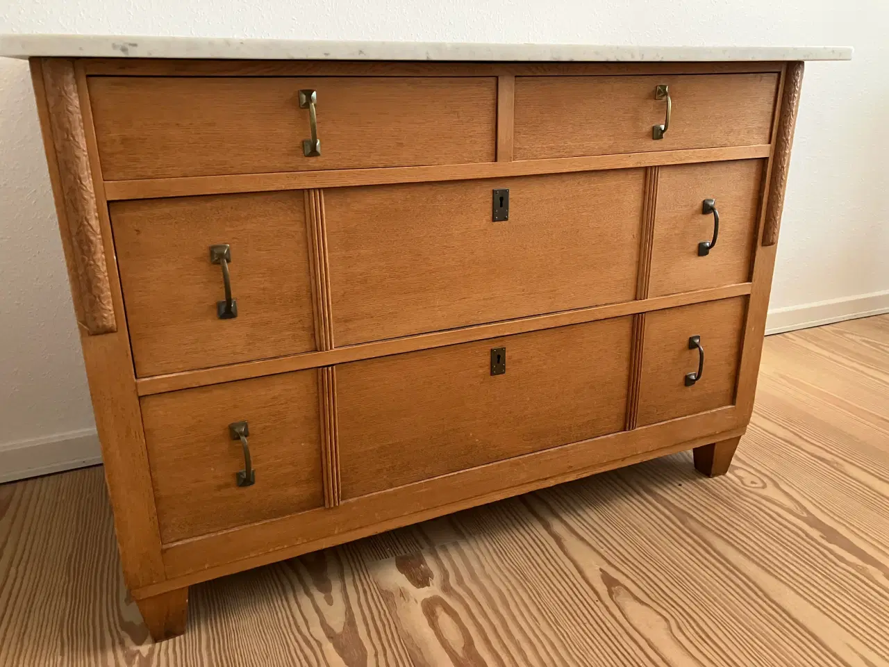 Billede 4 - Kommode med marmor plade