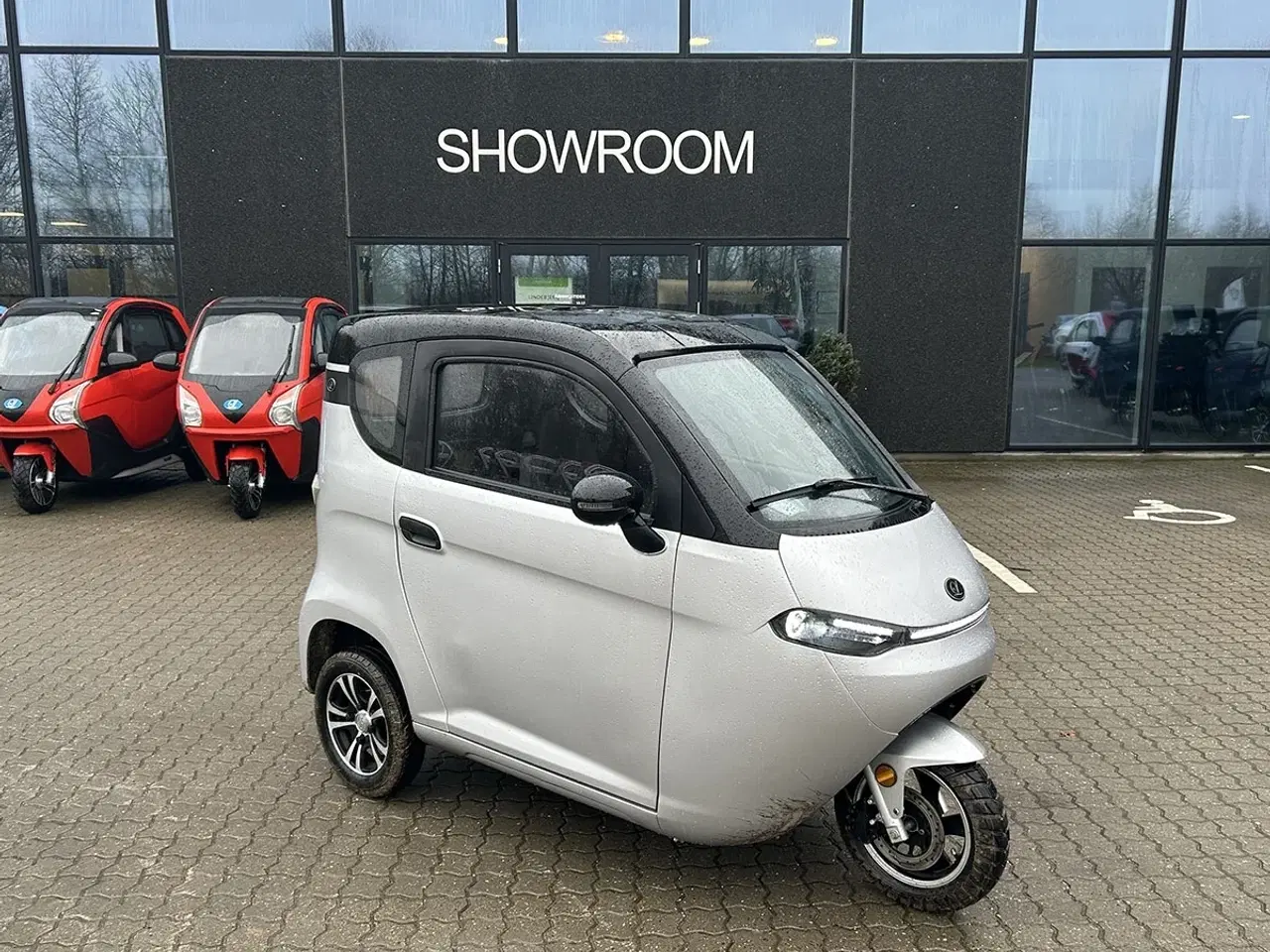 Billede 1 - Freedom Luksus 25 km/t grå - 1 års garanti