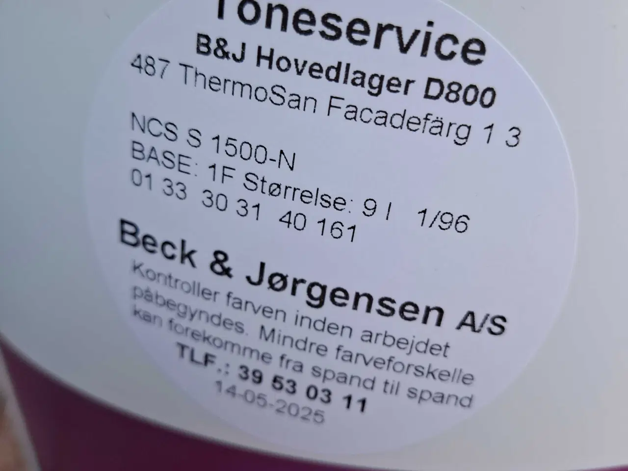 Billede 1 - Grå maling