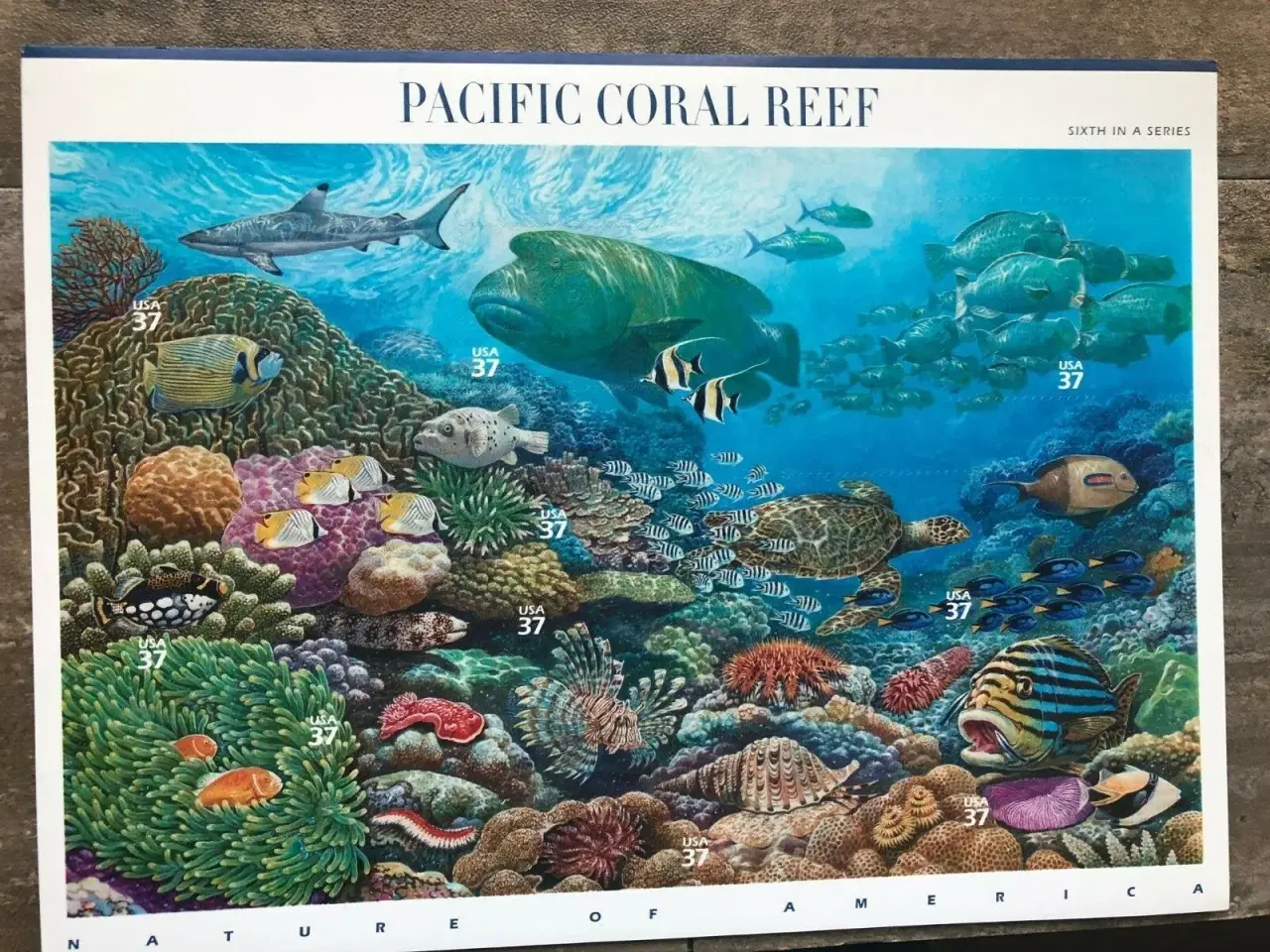 Billede 2 - Coral reef pacific frimærker USA 2004