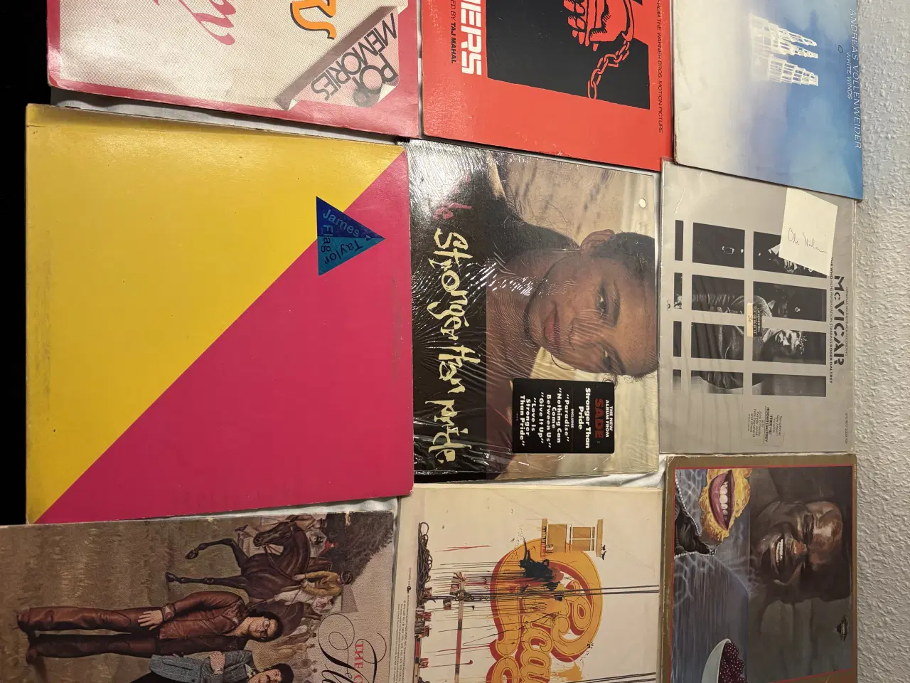 Billede 4 - Boghylder plus 27 lp plader