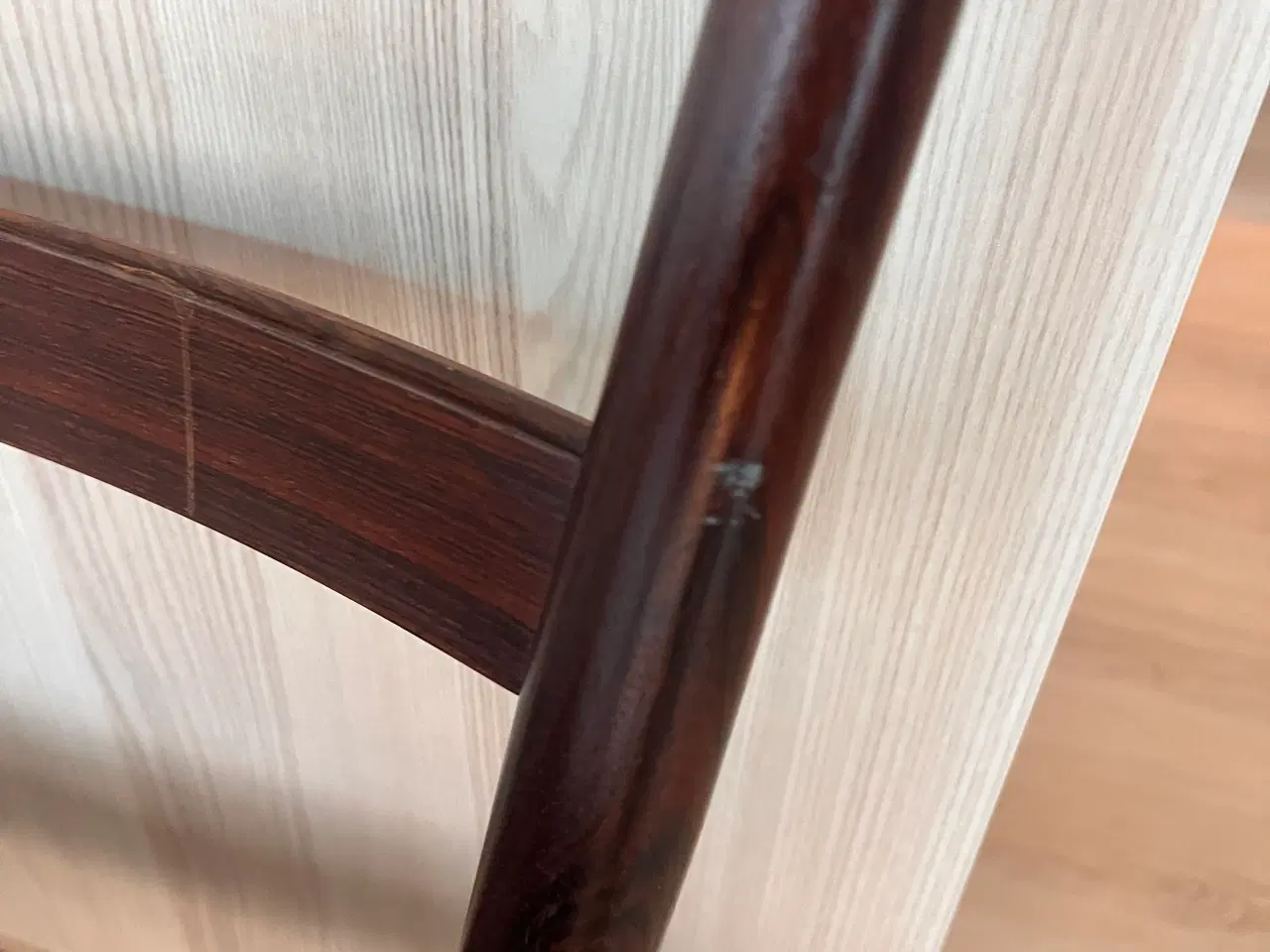 Billede 8 - Palisander spisebord + tillægsplade + 6 stole