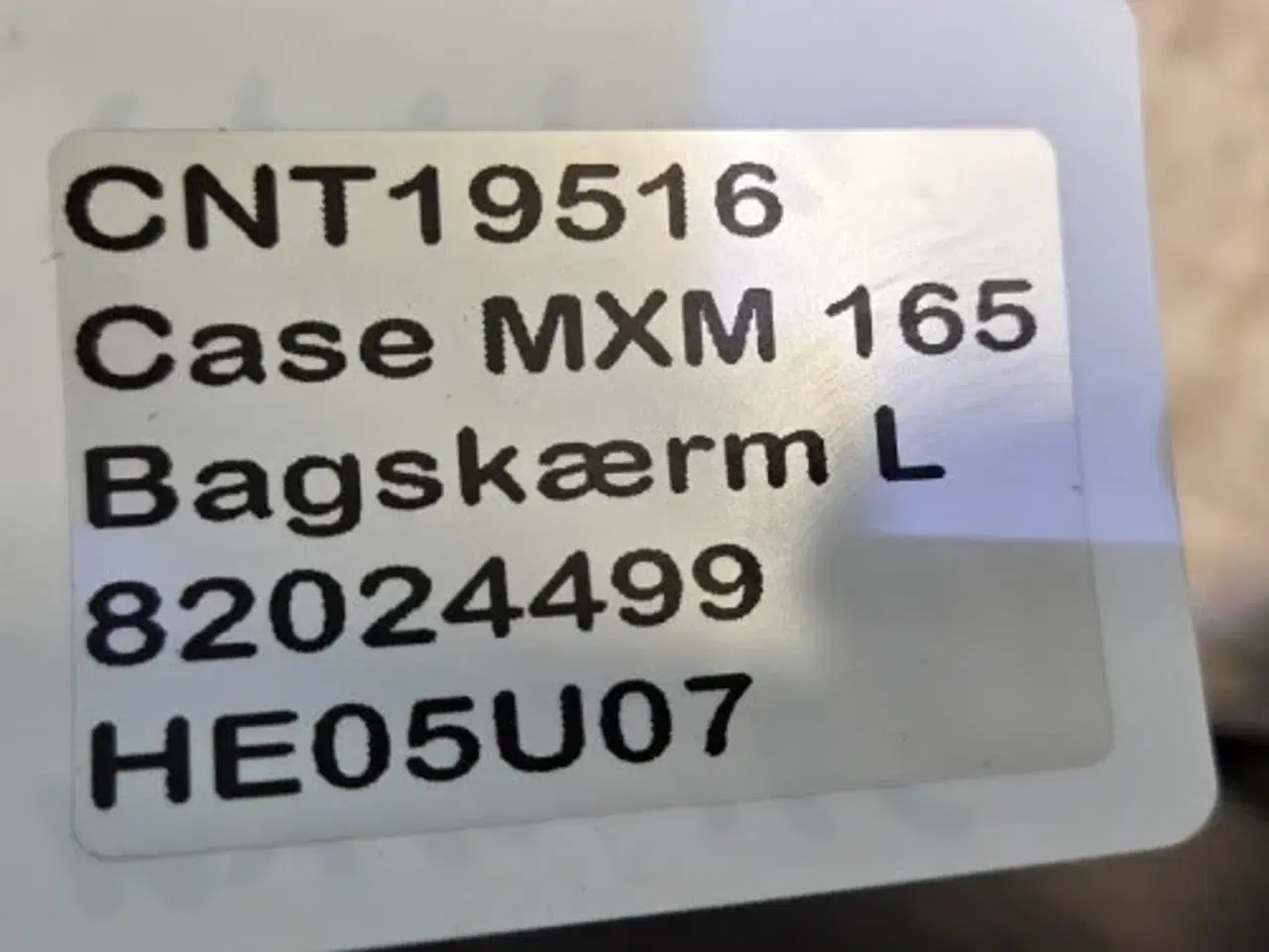 Billede 10 - Case Maxxum 165 Bagskærm L. 82024499