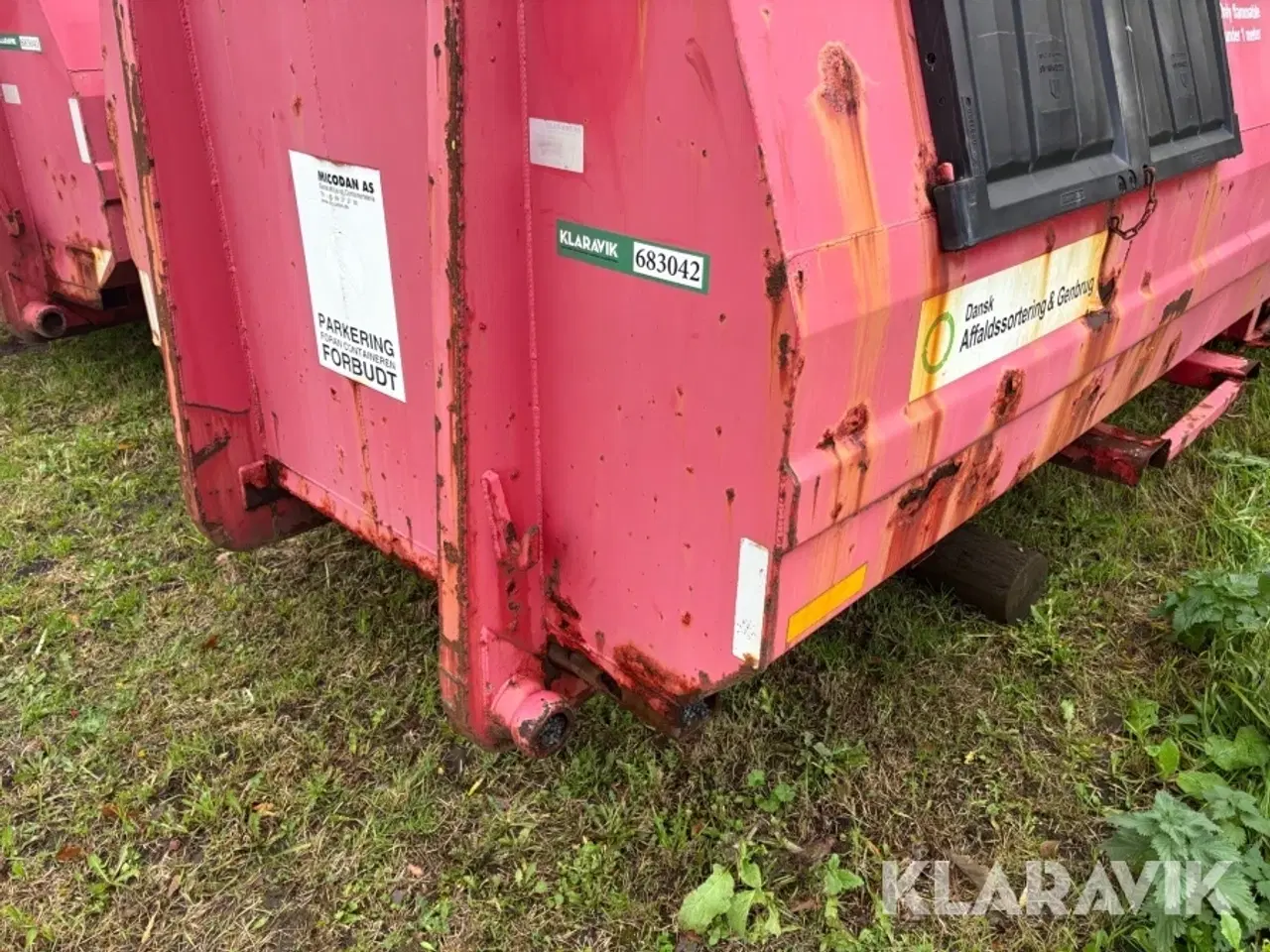 Billede 11 - Miljøcontainer Miljø-Art 4000 type L 3/3 mm