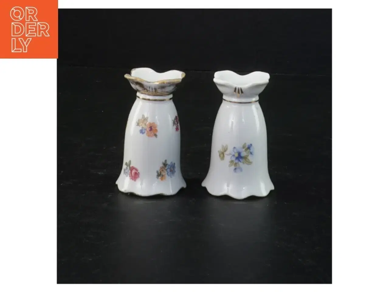 Billede 4 - Porcelæns vaser, små (str. 7,5 x 5 cm)