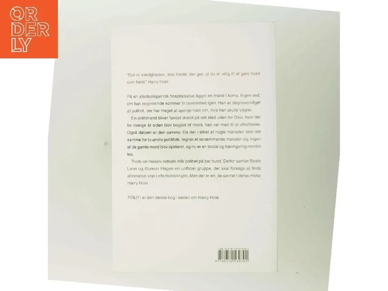 Billede 3 - Politi af Jo Nesbø (Bog)