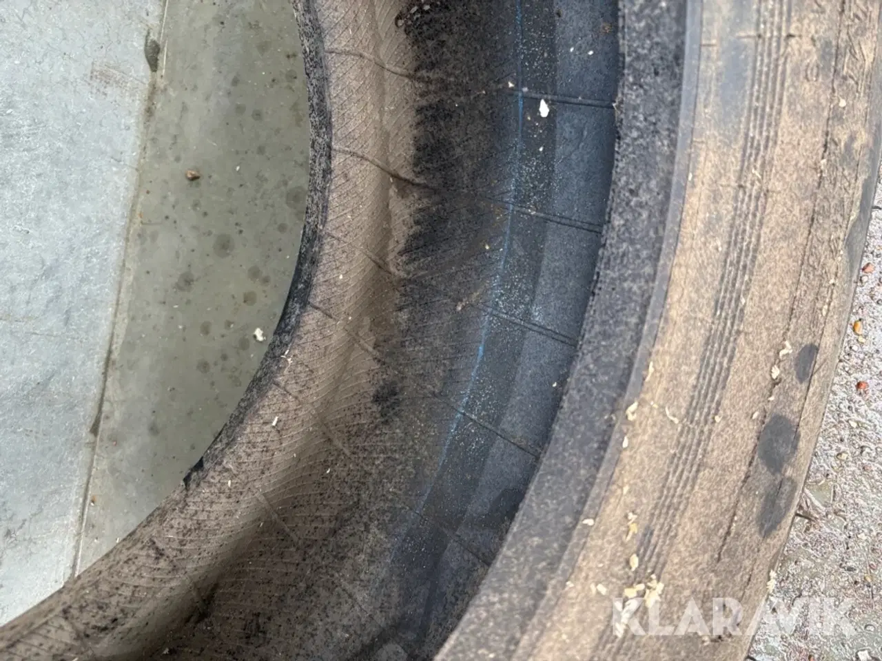 Billede 6 - Dæk og 2 stål profiler Dunlop 1 styk
