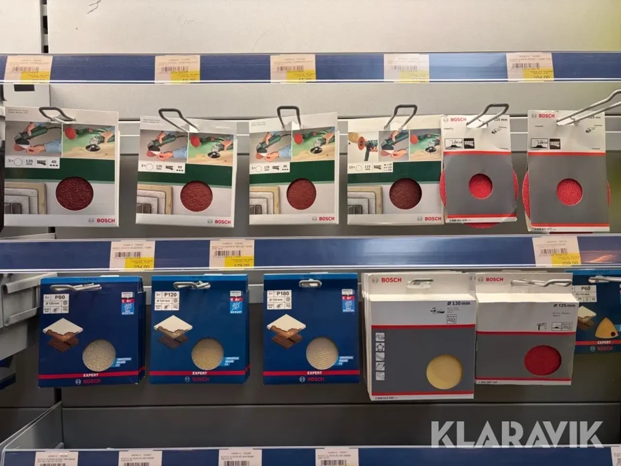 Billede 3 - Blandet parti Bosch bits bor klinger og slibepapir