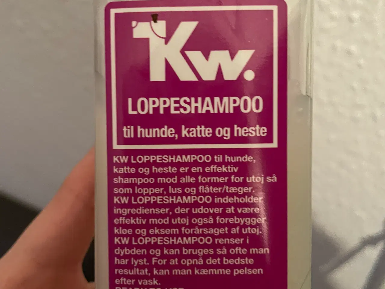 Billede 1 - Loppeshampoo til katte, hunde og hest