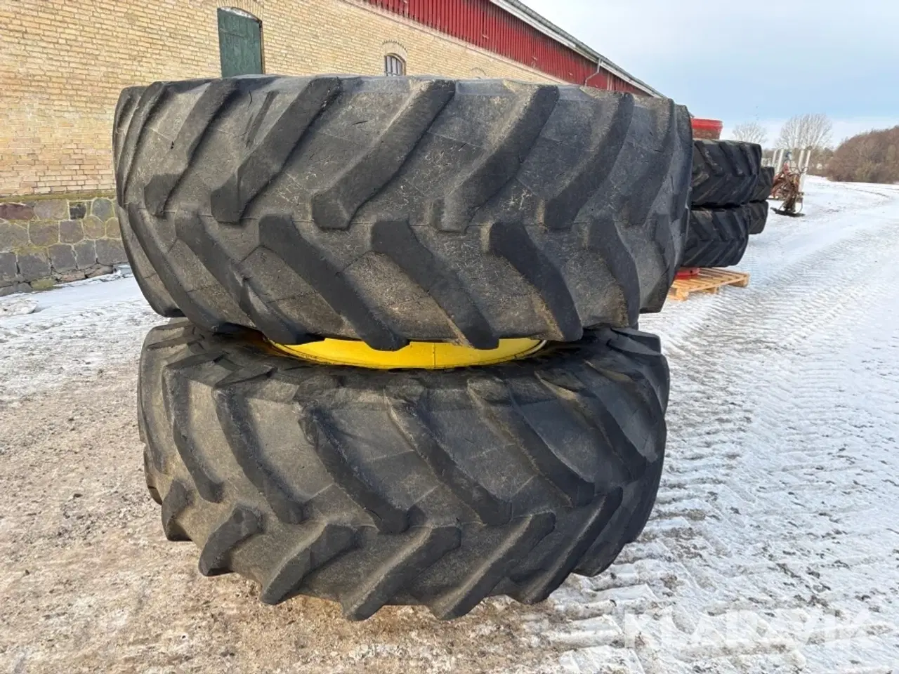 Billede 5 - Tvilling dæk baghjul Trelleborg High power