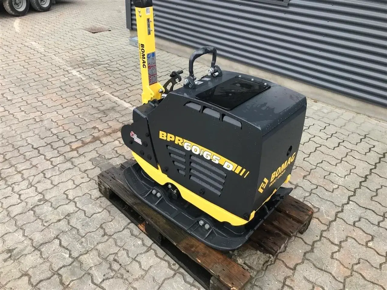 Billede 2 - Bomag BPR 60/65 DE 460kg dieselplade fabriksny