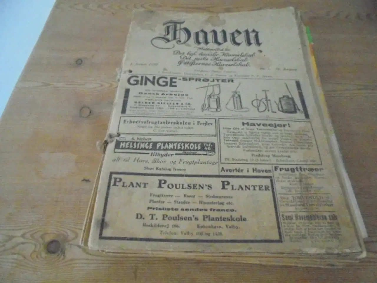 Billede 1 - Magasinet ”Haven” – årgang 1939 og 1940