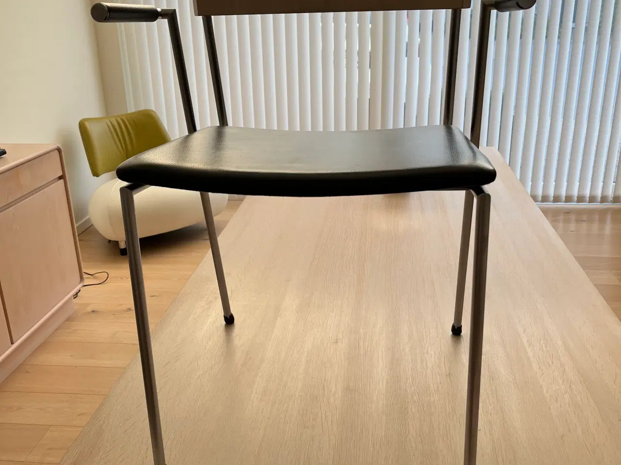 Billede 7 - Spisebordstole model AX 826 Eg olie/læder
