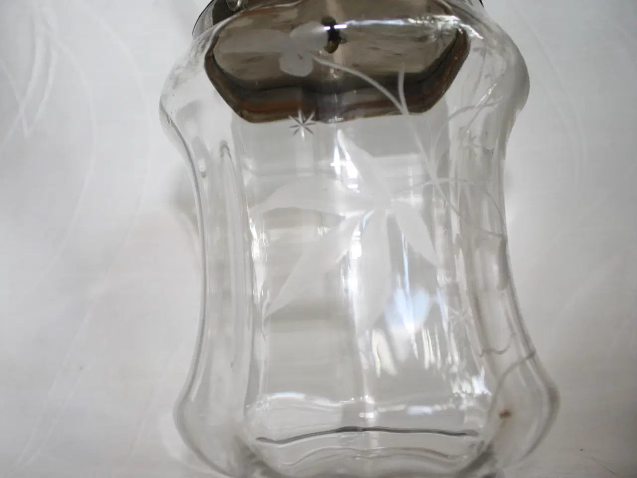 Billede 7 - Kiksespand af klart glas