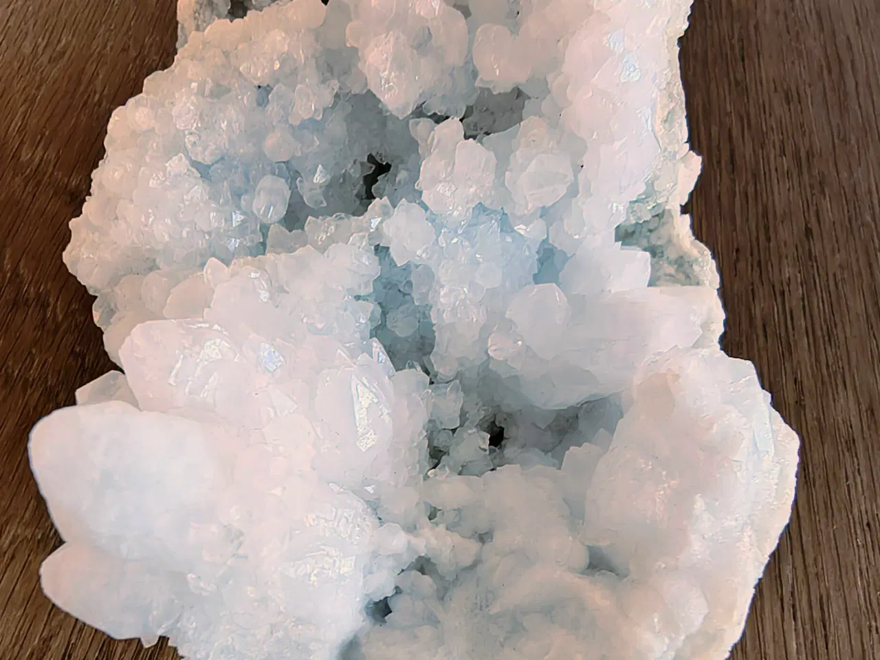 Billede 1 - Stor snekvarts klynge 