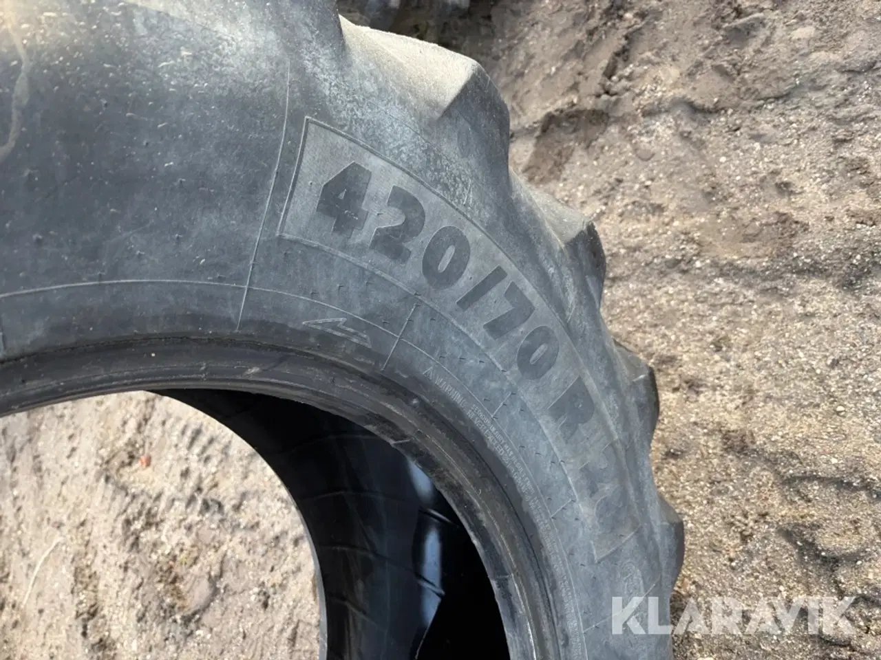 Billede 4 - Landbrugsdæk Michelin 420/70R28 1 styk