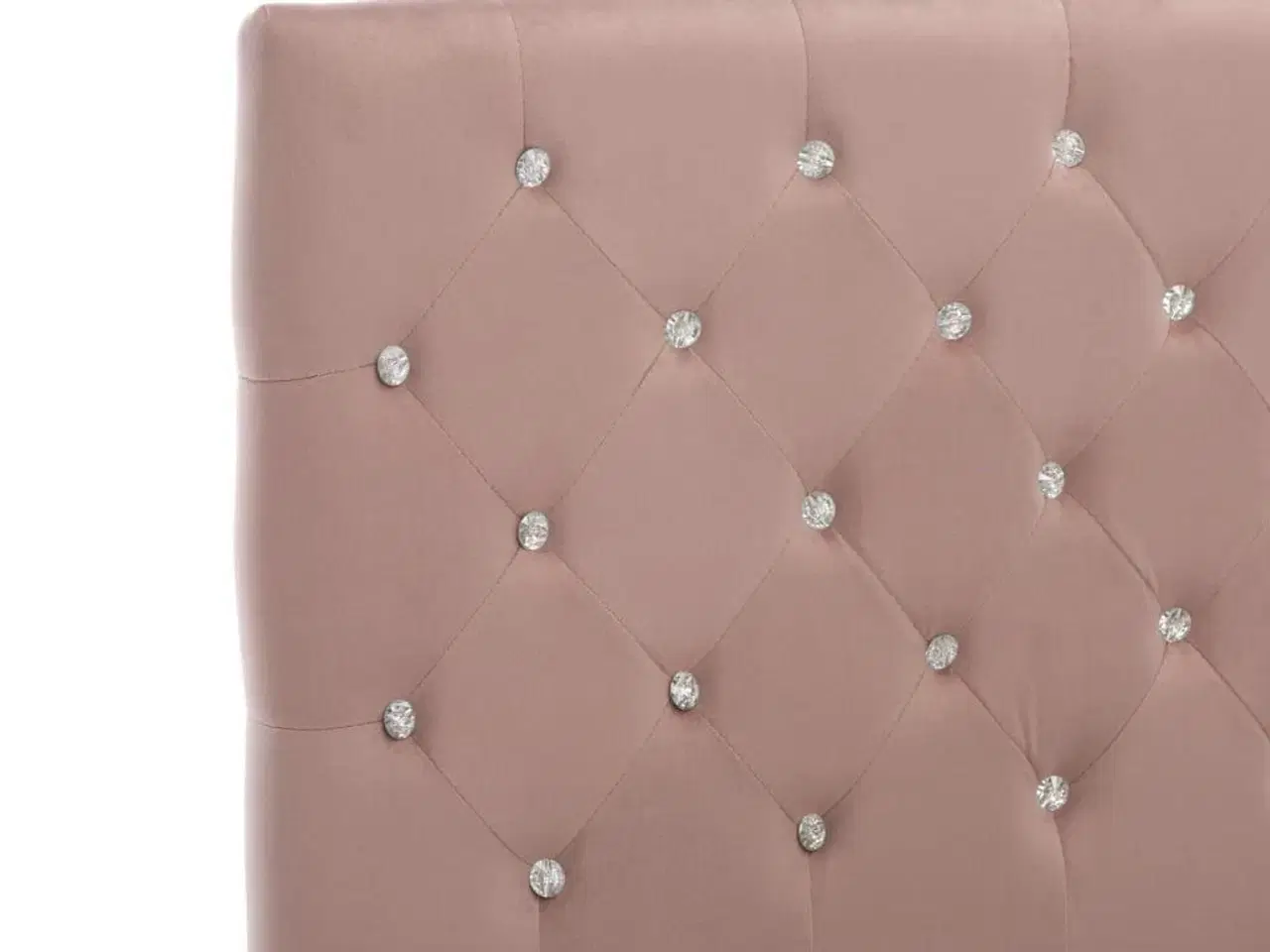 Billede 6 - Sengestel 90x200 cm fløjl lyserød